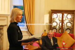 BEM Investiture of Mr Gerry Callister. Photo by Callum Staley (Government House Photos)