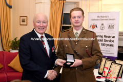 The annual Cadets’ Investiture and Awards at Government House, Isle of Man -