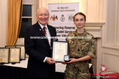 The annual Cadets’ Investiture and Awards at Government House, Isle of Man -