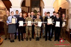 The annual Cadets’ Investiture and Awards at Government House, Isle of Man -