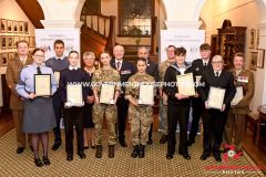 The annual Cadets’ Investiture and Awards at Government House, Isle of Man -