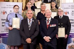 The annual Cadets’ Investiture and Awards at Government House, Isle of Man -