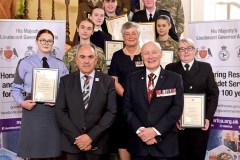 The annual Cadets’ Investiture and Awards at Government House, Isle of Man -