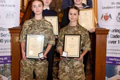 The annual Cadets’ Investiture and Awards at Government House, Isle of Man -