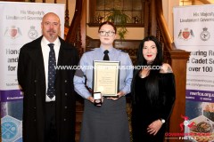 The annual Cadets’ Investiture and Awards at Government House, Isle of Man -