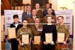 The annual Cadets’ Investiture and Awards at Government House, Isle of Man -