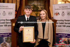 The annual Cadets’ Investiture and Awards at Government House, Isle of Man -
