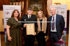 The annual Cadets’ Investiture and Awards at Government House, Isle of Man -