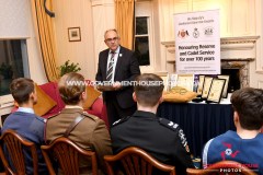 The annual Cadets’ Investiture and Awards at Government House, Isle of Man -