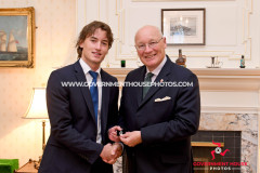 A reception at Government House for the recipients of the Duke of Edinburg Gold Award -