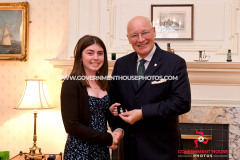 A reception at Government House for the recipients of the Duke of Edinburg Gold Award -