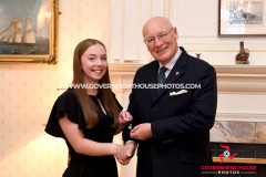 A reception at Government House for the recipients of the Duke of Edinburg Gold Award -