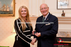 A reception at Government House for the recipients of the Duke of Edinburg Gold Award -