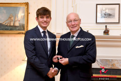 A reception at Government House for the recipients of the Duke of Edinburg Gold Award -