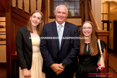 A reception at Government House for the recipients of the Duke of Edinburg Gold Award -