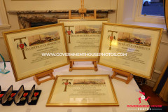 14/10/2025: Isle of Man Fire and Rescue Medal Presentation, Government House. PICTURE BY DAVE KNEEN PHOTOGRAPHY.