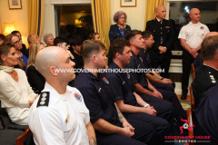 14/10/2025: Isle of Man Fire and Rescue Medal Presentation, Government House. PICTURE BY DAVE KNEEN PHOTOGRAPHY.