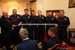 14/10/2025: Isle of Man Fire and Rescue Medal Presentation, Government House. PICTURE BY DAVE KNEEN PHOTOGRAPHY.