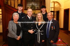 14/10/2025: Isle of Man Fire and Rescue Medal Presentation, Government House. PICTURE BY DAVE KNEEN PHOTOGRAPHY.