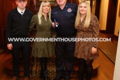 14/10/2025: Isle of Man Fire and Rescue Medal Presentation, Government House. PICTURE BY DAVE KNEEN PHOTOGRAPHY.