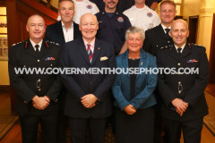14/10/2025: Isle of Man Fire and Rescue Medal Presentation, Government House. PICTURE BY DAVE KNEEN PHOTOGRAPHY.