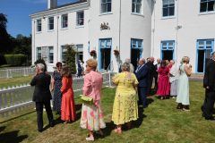14/07/2026: His Majesty King Charles III, Lord of Mann, visit to Government House, Isle of Man. PICTURE BY DAVE KNEEN/GOVERNMENTHOUSEPHOTOS.COM