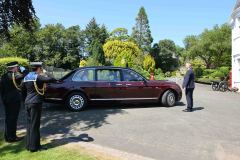14/07/2026: His Majesty King Charles III, Lord of Mann, visit to Government House, Isle of Man. PICTURE BY DAVE KNEEN/GOVERNMENTHOUSEPHOTOS.COM