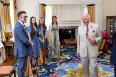 His Majesty King Charles III visits Government House, Isle of Man, on Tuesday, 14 July 2026 -