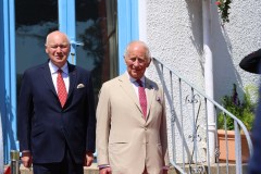 14/07/2026: His Majesty King Charles III, Lord of Mann, visit to Government House, Isle of Man. PICTURE BY DAVE KNEEN/GOVERNMENTHOUSEPHOTOS.COM