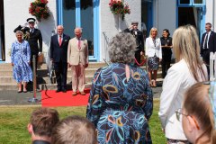 14/07/2026: His Majesty King Charles III, Lord of Mann, visit to Government House, Isle of Man. PICTURE BY DAVE KNEEN/GOVERNMENTHOUSEPHOTOS.COM
