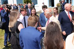 14/07/2026: His Majesty King Charles III, Lord of Mann, visit to Government House, Isle of Man. PICTURE BY DAVE KNEEN/GOVERNMENTHOUSEPHOTOS.COM