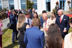 14/07/2026: His Majesty King Charles III, Lord of Mann, visit to Government House, Isle of Man. PICTURE BY DAVE KNEEN/GOVERNMENTHOUSEPHOTOS.COM