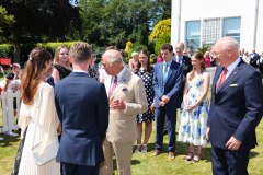 14/07/2026: His Majesty King Charles III, Lord of Mann, visit to Government House, Isle of Man. PICTURE BY DAVE KNEEN/GOVERNMENTHOUSEPHOTOS.COM