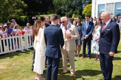 14/07/2026: His Majesty King Charles III, Lord of Mann, visit to Government House, Isle of Man. PICTURE BY DAVE KNEEN/GOVERNMENTHOUSEPHOTOS.COM