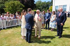 14/07/2026: His Majesty King Charles III, Lord of Mann, visit to Government House, Isle of Man. PICTURE BY DAVE KNEEN/GOVERNMENTHOUSEPHOTOS.COM