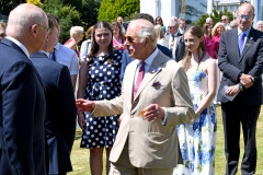 His Majesty King Charles III visits Government House, Isle of Man, on Tuesday, 14 July 2026 -