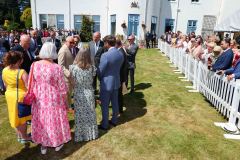 14/07/2026: His Majesty King Charles III, Lord of Mann, visit to Government House, Isle of Man. PICTURE BY DAVE KNEEN/GOVERNMENTHOUSEPHOTOS.COM