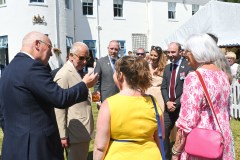 His Majesty King Charles III visits Government House, Isle of Man, on Tuesday, 14 July 2026 -