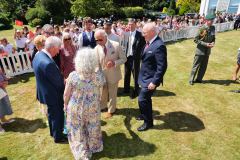 14/07/2026: His Majesty King Charles III, Lord of Mann, visit to Government House, Isle of Man. PICTURE BY DAVE KNEEN/GOVERNMENTHOUSEPHOTOS.COM