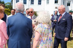 14/07/2026: His Majesty King Charles III, Lord of Mann, visit to Government House, Isle of Man. PICTURE BY DAVE KNEEN/GOVERNMENTHOUSEPHOTOS.COM