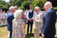 14/07/2026: His Majesty King Charles III, Lord of Mann, visit to Government House, Isle of Man. PICTURE BY DAVE KNEEN/GOVERNMENTHOUSEPHOTOS.COM