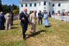 14/07/2026: His Majesty King Charles III, Lord of Mann, visit to Government House, Isle of Man. PICTURE BY DAVE KNEEN/GOVERNMENTHOUSEPHOTOS.COM