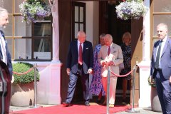 14/07/2026: His Majesty King Charles III, Lord of Mann, visit to Government House, Isle of Man. PICTURE BY DAVE KNEEN/GOVERNMENTHOUSEPHOTOS.COM