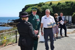 14/07/2026: King Charles III, Lord of Mann, visits the ‘Heroes on the Water Isle of Man’ Charity, based at Port Soderick, Isle of Man. PICTURE BY DAVE KNEEN PHOTOGRAPHY.