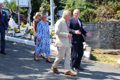 14/07/2026: King Charles III, Lord of Mann, visits the ‘Heroes on the Water Isle of Man’ Charity, based at Port Soderick, Isle of Man. PICTURE BY DAVE KNEEN PHOTOGRAPHY.