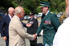 14/07/2026: King Charles III, Lord of Mann, visits the ‘Heroes on the Water Isle of Man’ Charity, based at Port Soderick, Isle of Man. PICTURE BY DAVE KNEEN PHOTOGRAPHY.