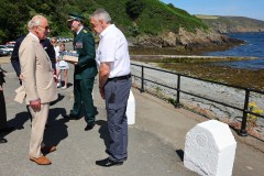 14/07/2026: King Charles III, Lord of Mann, visits the ‘Heroes on the Water Isle of Man’ Charity, based at Port Soderick, Isle of Man. PICTURE BY DAVE KNEEN PHOTOGRAPHY.