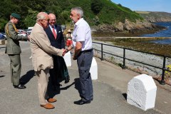14/07/2026: King Charles III, Lord of Mann, visits the ‘Heroes on the Water Isle of Man’ Charity, based at Port Soderick, Isle of Man. PICTURE BY DAVE KNEEN PHOTOGRAPHY.