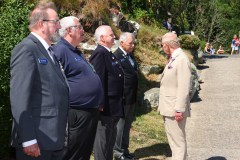 14/07/2026: King Charles III, Lord of Mann, visits the ‘Heroes on the Water Isle of Man’ Charity, based at Port Soderick, Isle of Man. PICTURE BY DAVE KNEEN PHOTOGRAPHY.