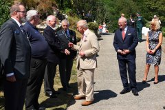 14/07/2026: King Charles III, Lord of Mann, visits the ‘Heroes on the Water Isle of Man’ Charity, based at Port Soderick, Isle of Man. PICTURE BY DAVE KNEEN PHOTOGRAPHY.